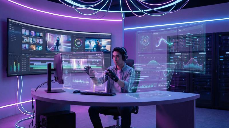 糖心 AI视频剪辑